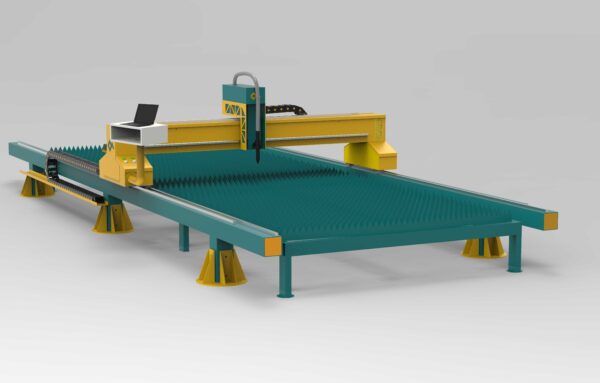 میز CNC برش پلاسما مدل دروازه ای